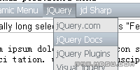 jdMenu jQueryˮƽˆβ