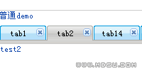 jQuery Tab ๦x헿