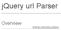 jQuery url Parser ַ